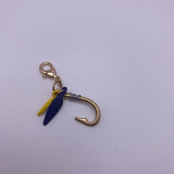 4/$20 Pilgrim Fishing Hook Charm - Picture 1 of 3